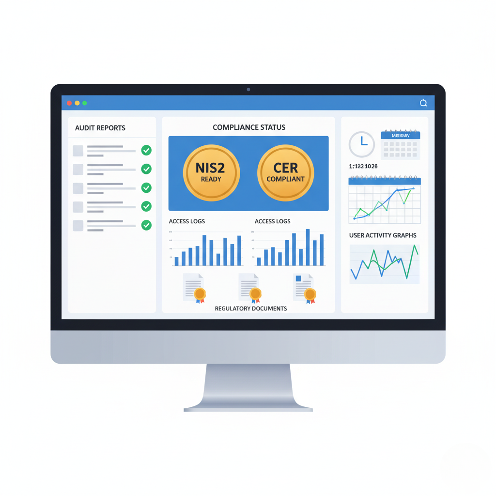 Audit-rapporter og compliance-dokumentation med SnapKey