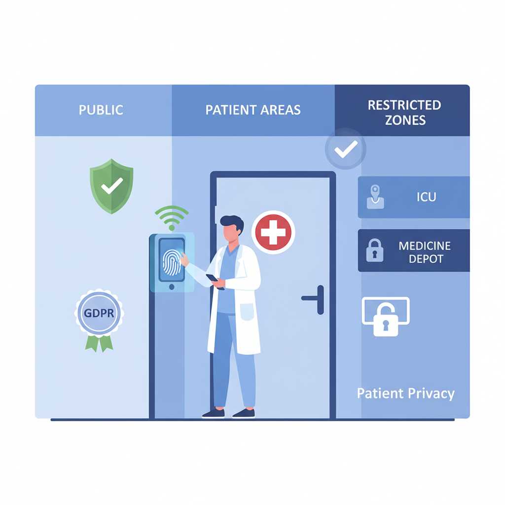 Adgangskontrol i sundhedssektoren – Beskyttelse af patientdata og kritiske områder
