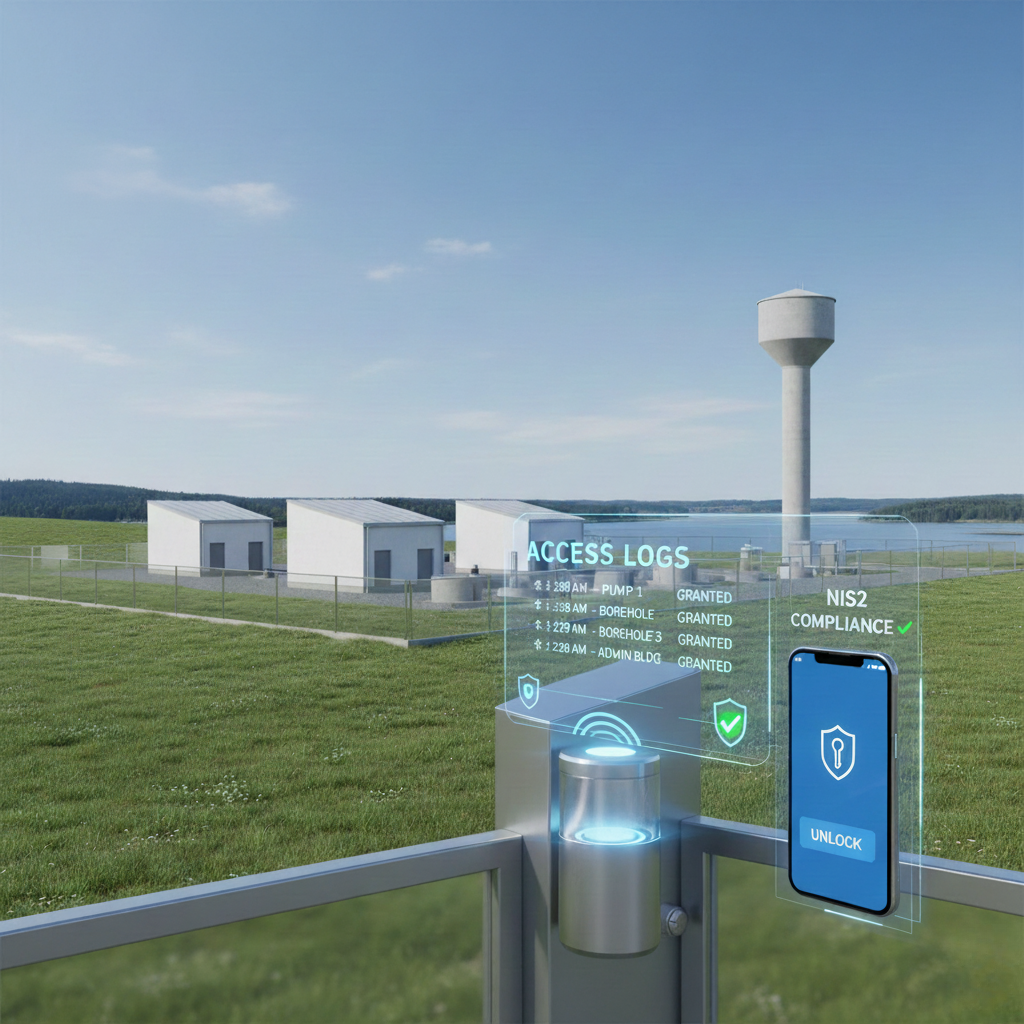 Access Control for Water Utilities – Secure Access to Pump Stations and Facilities